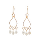 Looping Pearl Drop Earrings Emily Anne Designs LLC