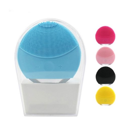 Facial Vibrating Cleansing Brush Silicone ViralGalleria.com