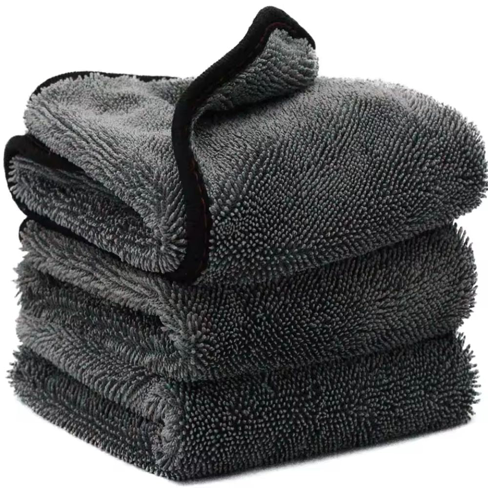 1200GSM Microfiber Twist Car Drying Towel ViralGalleria.com