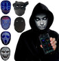 Full LED Face Mask for Halloween ViralGalleria.com