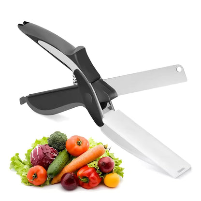 Chop Kitchen Scissors with Cutting Board ViralGalleria.com