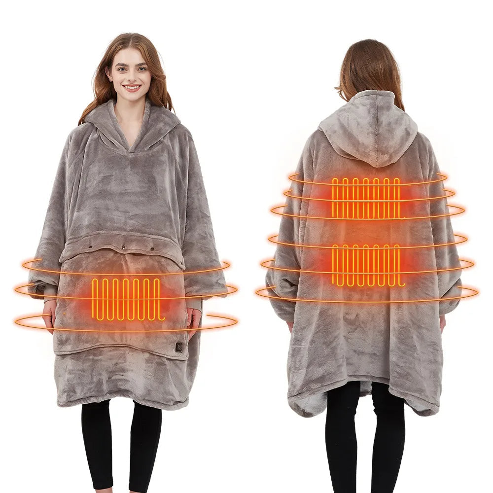 Oversized Heatable Hoodie ViralGalleria.com