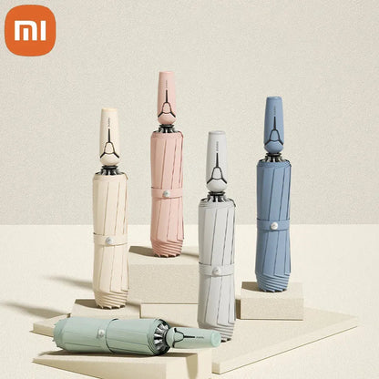Xiaomi Full Automatic Reverse Umbrella With Refective Strip ViralGalleria.com