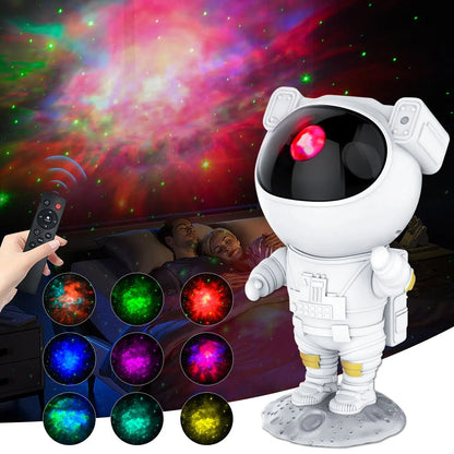 Astronaut Star Projector Night Light ViralGalleria.com