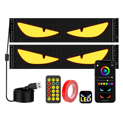 Dynamic Big Eye Lights For Windshield ViralGalleria.com