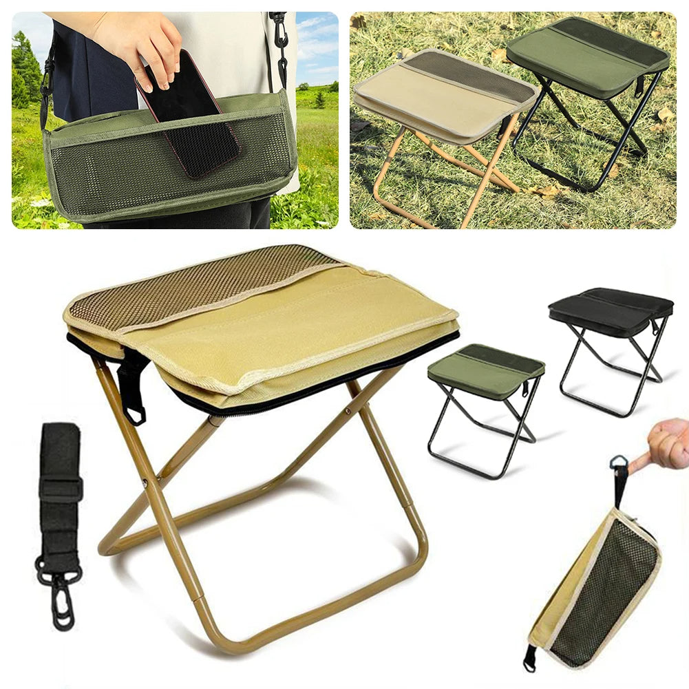 Foldable Backpack Stool ViralGalleria.com