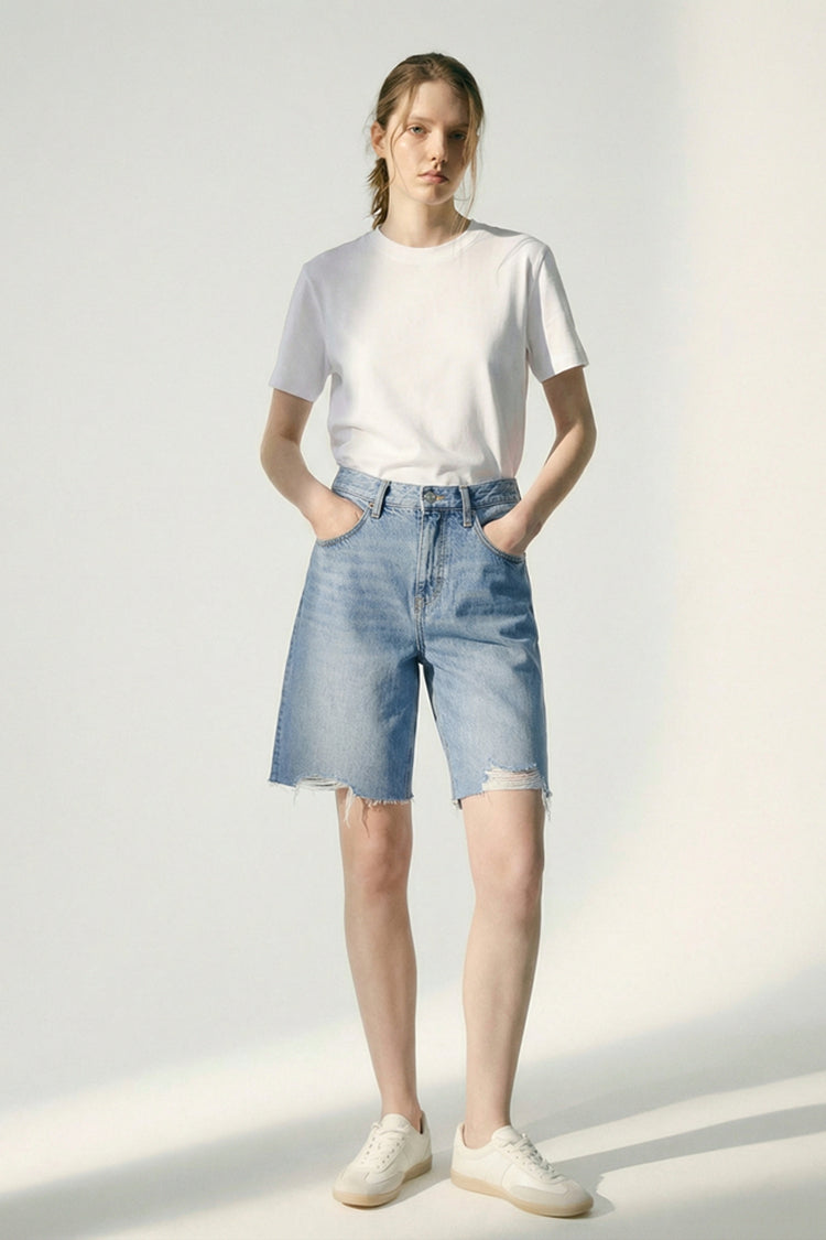 Coastal Breeze 90's Bermuda Shorts HJ807 Hey Joanie