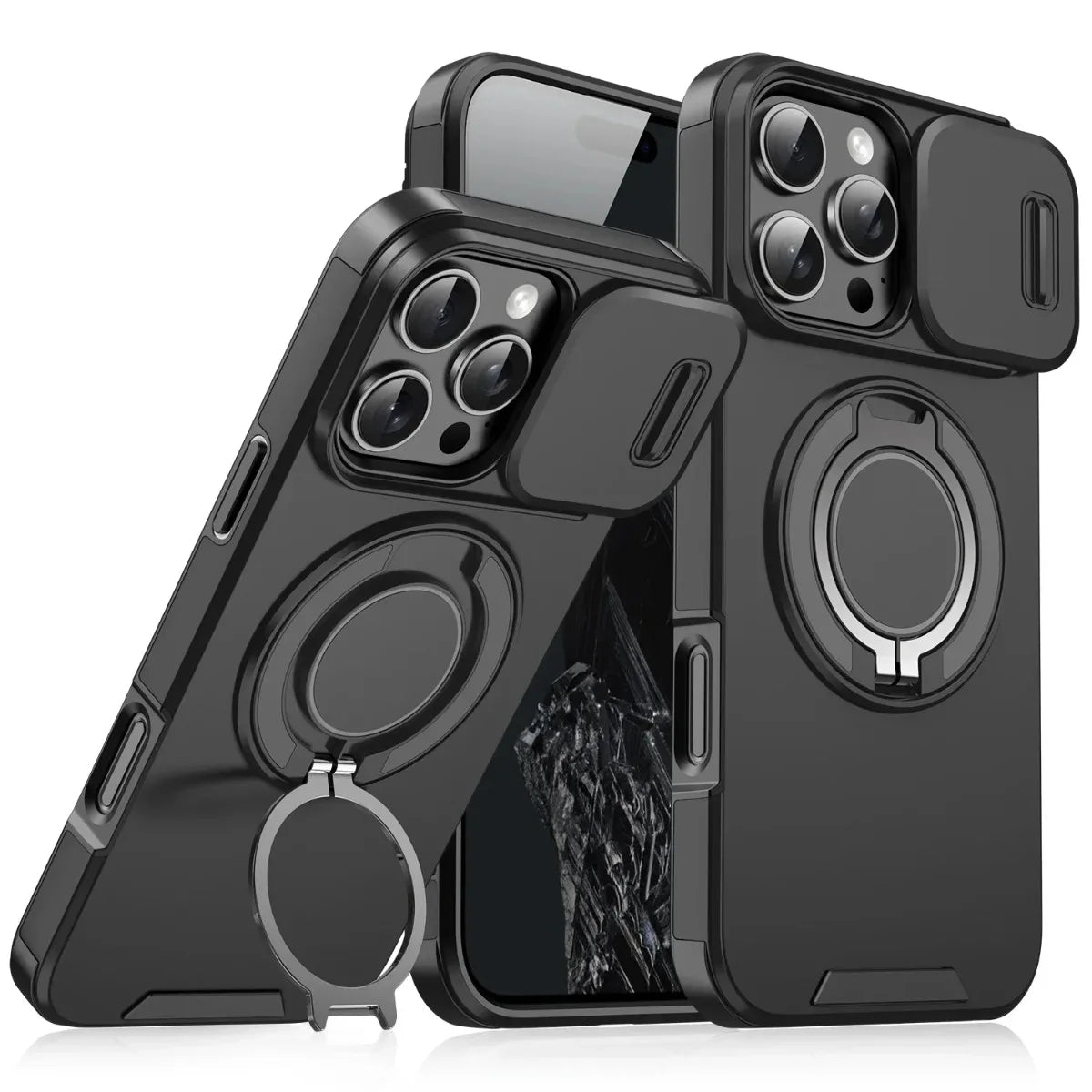Armor Magnetic Bracket Case for iPhone ViralGalleria.com