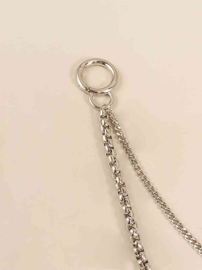 UrbanStyle Double-Layered Metal Chain Belt – Trendy Accessory for Outfit Elevation See size chart under “more details” The Fashion Celestial