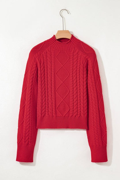 Cable Knit Long Sleeve Sweater Shop Style & More | Fresh Looks, Everyday Deals & Free Shipping