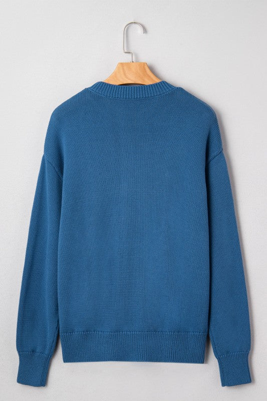 Western Howdy Embroidered Crewneck Sweater Shop Style & More | Fresh Looks, Everyday Deals & Free Shipping