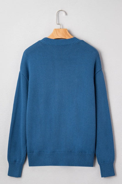Western Howdy Embroidered Crewneck Sweater Shop Style & More | Fresh Looks, Everyday Deals & Free Shipping