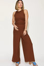 Basic Bae Full Size Ribbed Tank and Wide Leg Pants Set New Era Fashion LLc
