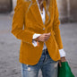 Women’s Slim-Fit Notch-Lapel Blazer FitiqueFit
