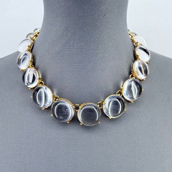 Multicolor or Clear Resin Round Necklace Shop Style & More | Fresh Looks, Everyday Deals & Free Shipping