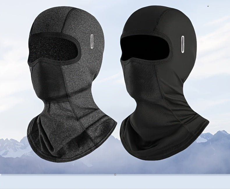 Breathable & Warm Motorcycle Riding Neck Gaiter • Adjustable Ear Loops • Full Face Coverage for Winter, Skiing, And Street Bikes • Skiing Accessory • Sleek Design • Flexible Fit NovaCart