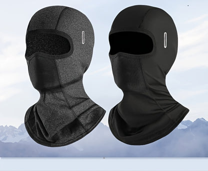Breathable & Warm Motorcycle Riding Neck Gaiter • Adjustable Ear Loops • Full Face Coverage for Winter, Skiing, And Street Bikes • Skiing Accessory • Sleek Design • Flexible Fit NovaCart