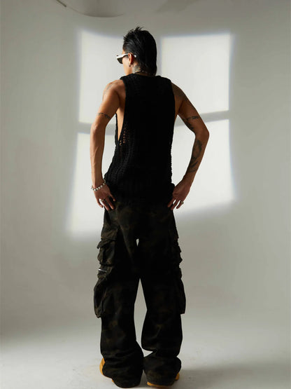 Men's Camouflage Cargo Jeans New Era Fashion LLc