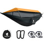[3-in-1 Hammock] GEERTOP 3-in-1 Outdoor Hammock | Double Sleep Rest Camping Hammock with Mosquito Net Sun Shelter for Backpacking Travel Garden Park NovaCart