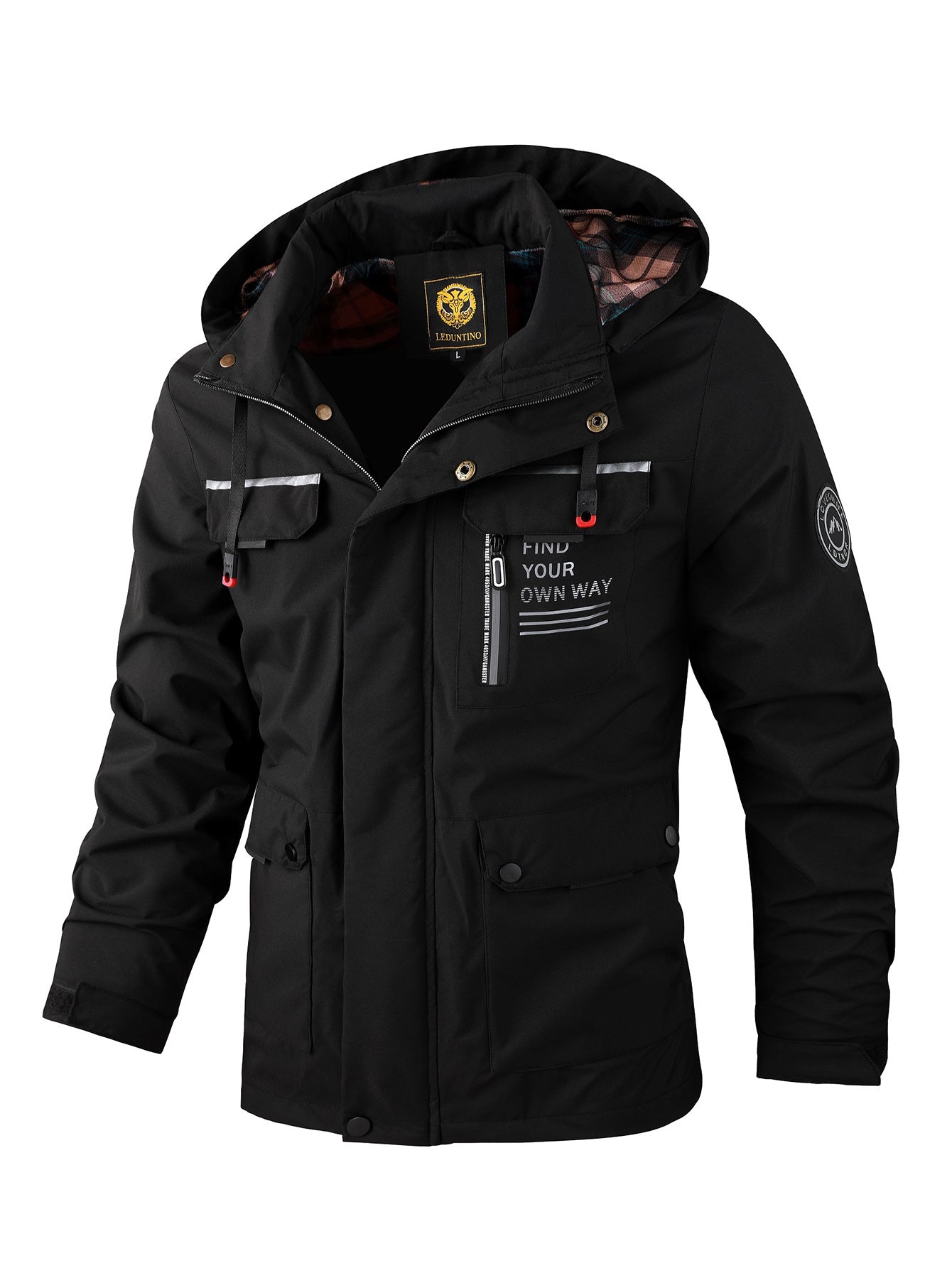 Men's Fashion Casual Windbreaker Jacket, Spring and Autumn Outdoor Lightweight Jacket NovaCart