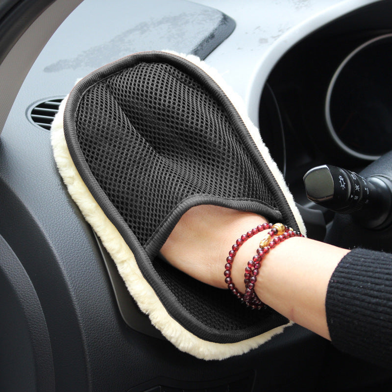 9.84" x 3.5" Microfiber Ultra-Soft Car Cleaning Glove, Perfect for Auto Detailing & Maintenance NovaCart