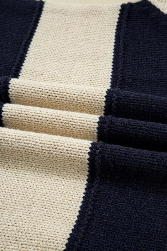 Plus Size Stripe Colorblock Drop Shoulder Sweater Shop Style & More | Fresh Looks, Everyday Deals & Free Shipping