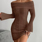 Women’s Off Shoulder Bodycon Dress FitiqueFit