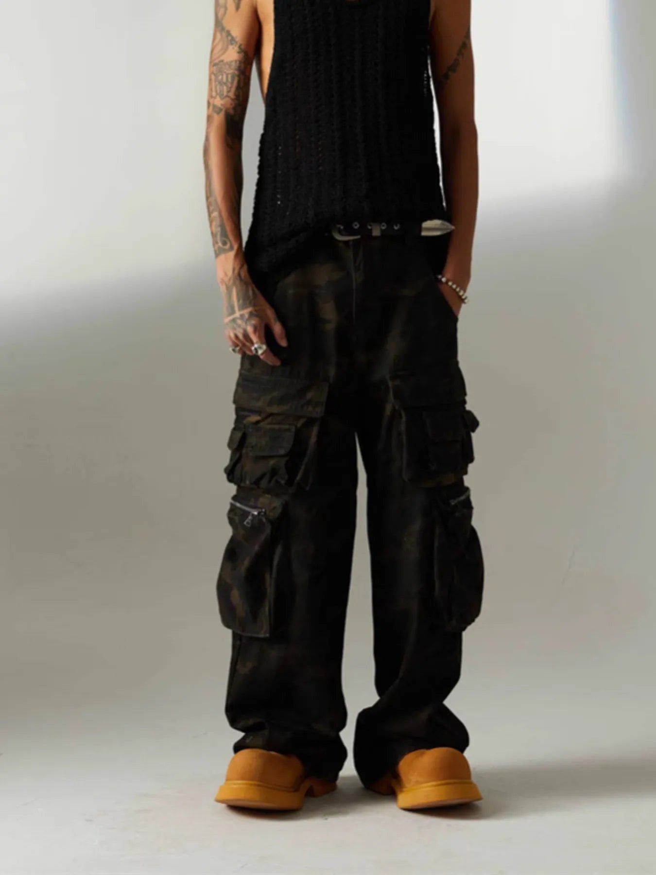 Men's Camouflage Cargo Jeans New Era Fashion LLc