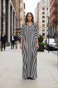 African-Inspired Striped Loose Long Dress | One Size 5 Colors FitiqueFit