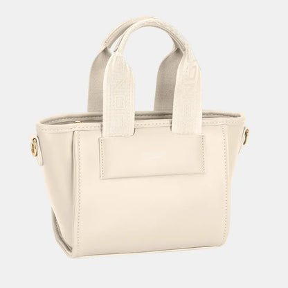 David Jones Small Handbag with Embossed Pattern Handles New Era Fashion LLc