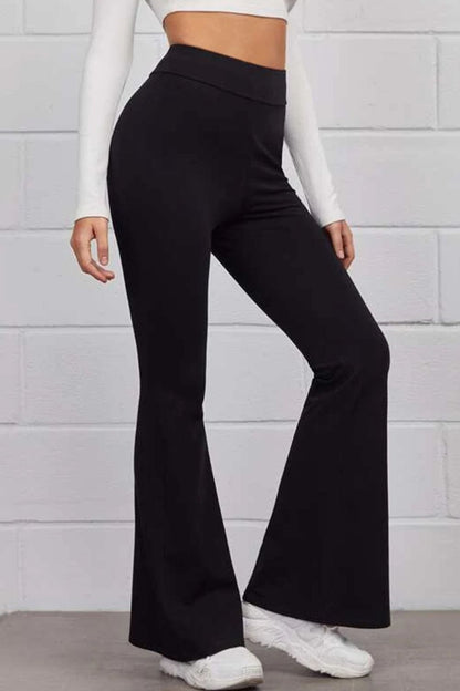 Pull On Flared Pants New Era Fashion LLc