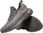 Men'S Athletic Walking Shoes Outdoor Running Shoes Slip on Fashion Sneaker Darkgrey 13