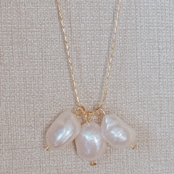 Trinity Freshwater Pearl Necklace Shop Style & More | Fresh Looks, Everyday Deals & Free Shipping