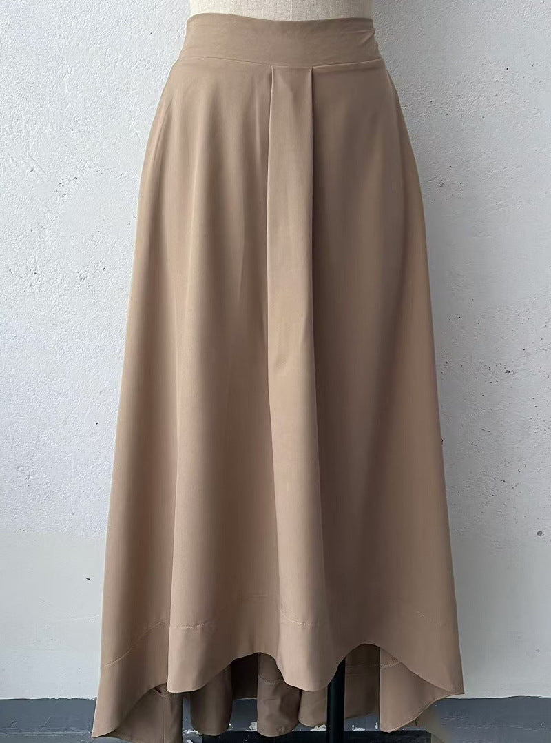 Simple Temperament Skirt Grayceful LLC