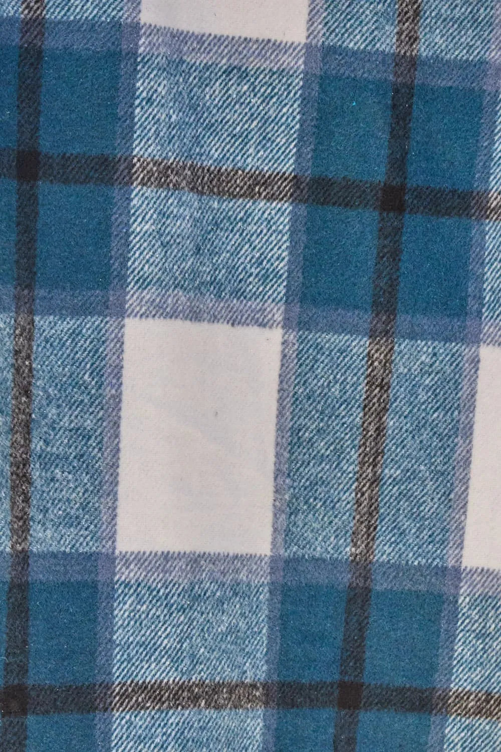 Double Take Full Size Plaid Button Up Lapel Collar Coat West2East Surf