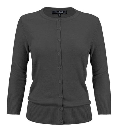 Crewneck Button Down Knit Cardigan Sweater Shop Style & More | Fresh Looks, Everyday Deals & Free Shipping
