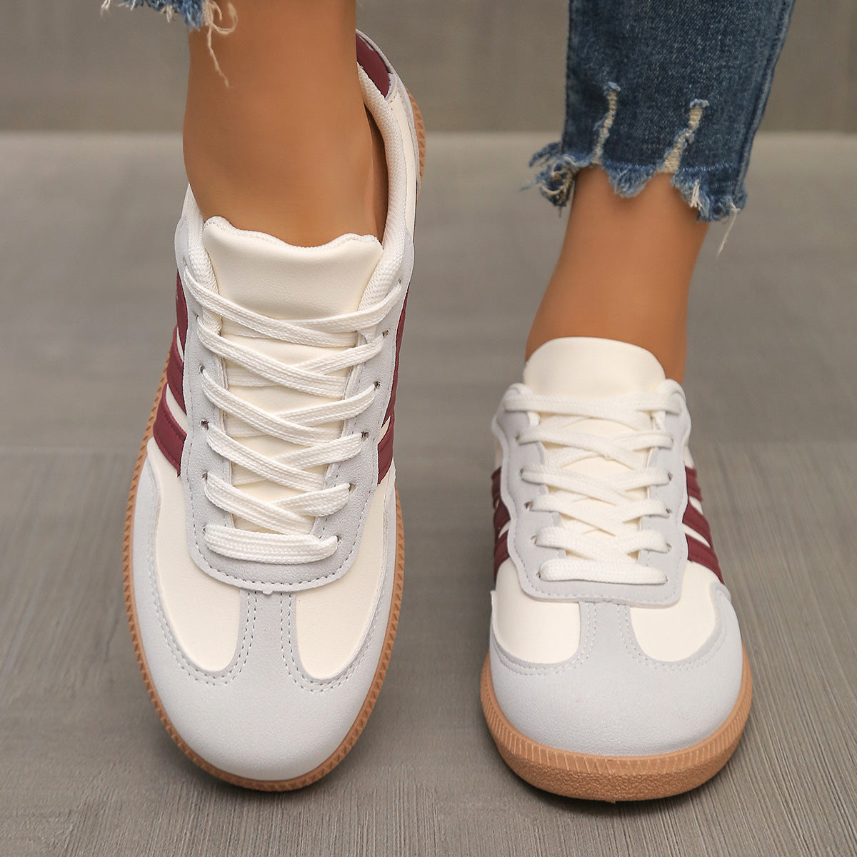 Lace-Up Low-Top Sneakers – 11 Colors EU 36–42 | Women's Training Shoes FitiqueFit