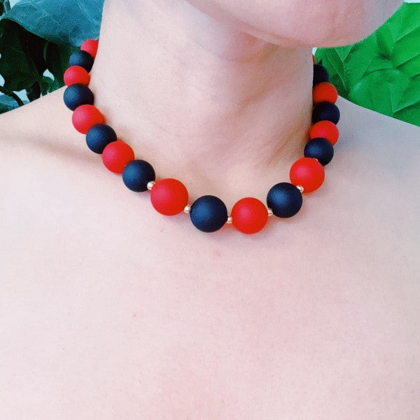 Champion Of The Game Ball Bead Necklace Shop Style & More | Fresh Looks, Everyday Deals & Free Shipping