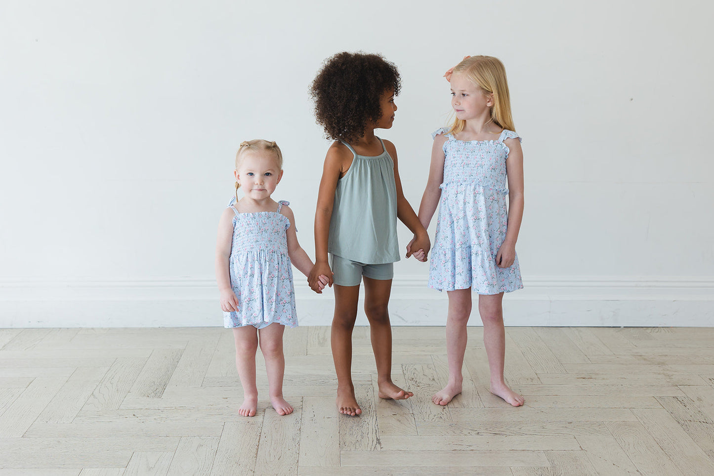 Eloise - Smocked Dress Blush Lotus