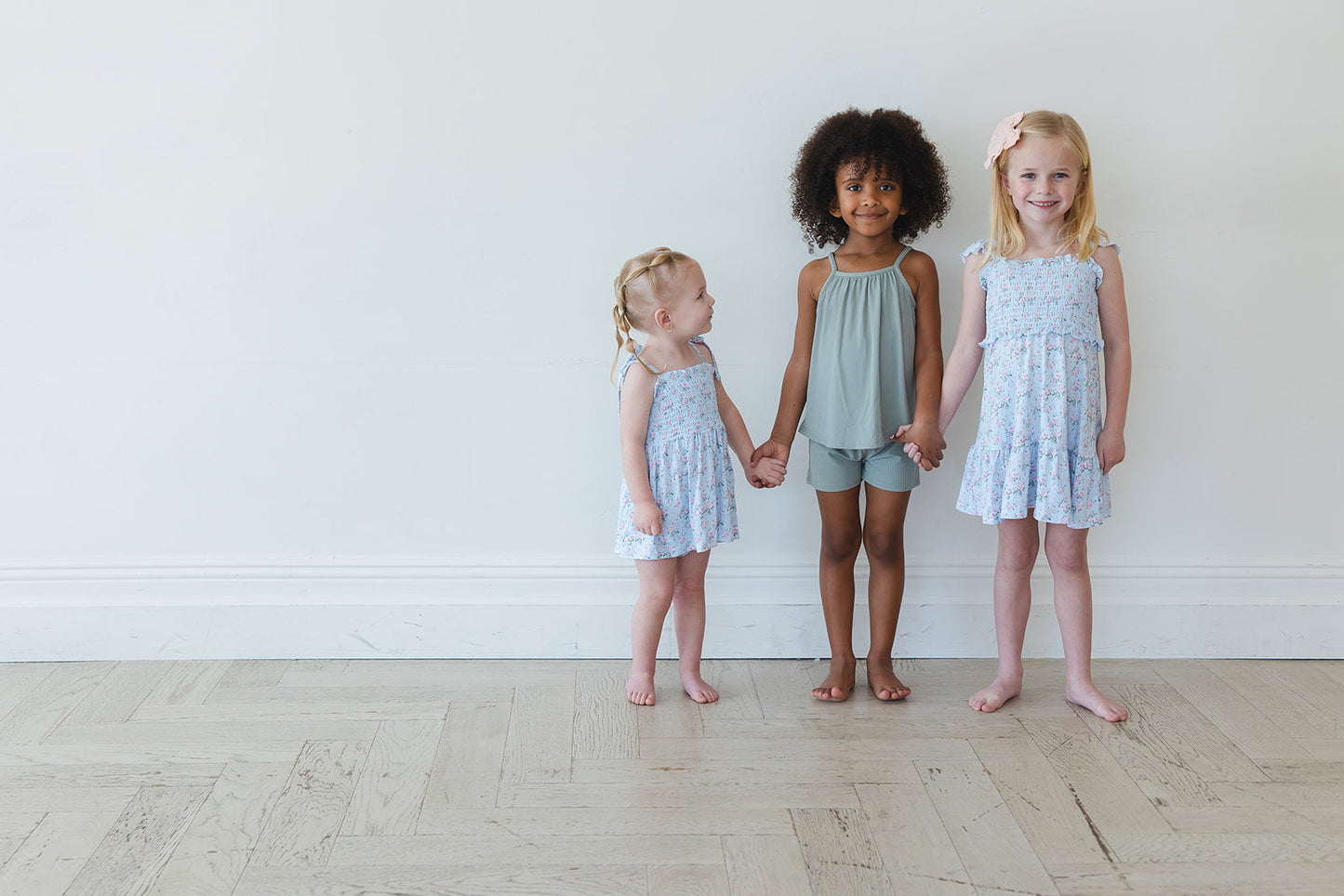 Eloise - Smocked Dress Blush Lotus