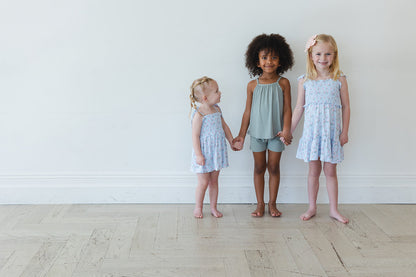 Eloise - Smocked Dress Blush Lotus