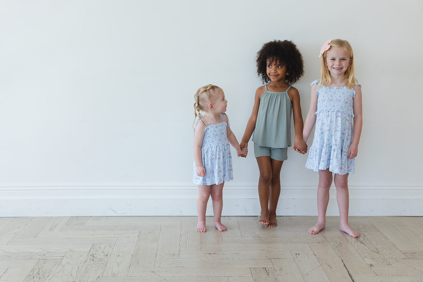 Eloise - Smocked Dress Blush Lotus