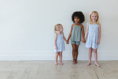 Eloise - Smocked Dress Blush Lotus
