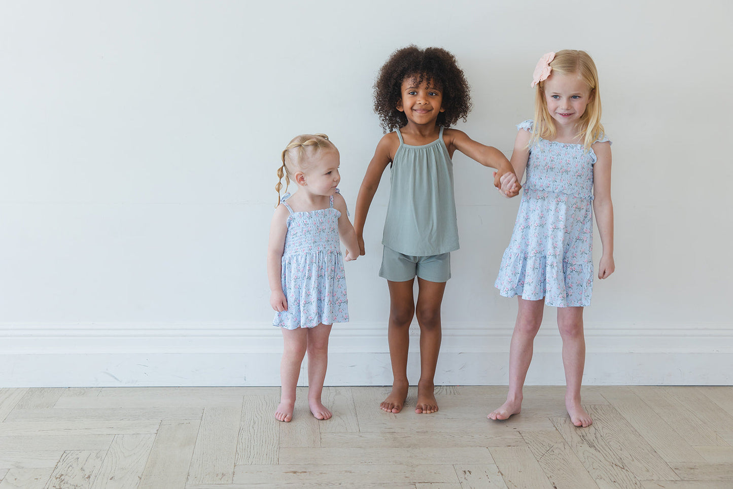 Eloise - Smocked Dress Blush Lotus