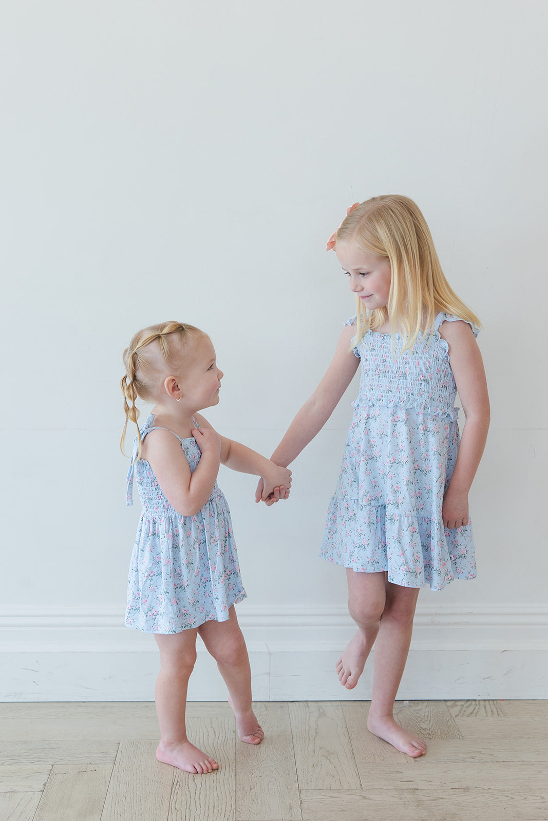 Eloise - Smocked Dress Blush Lotus