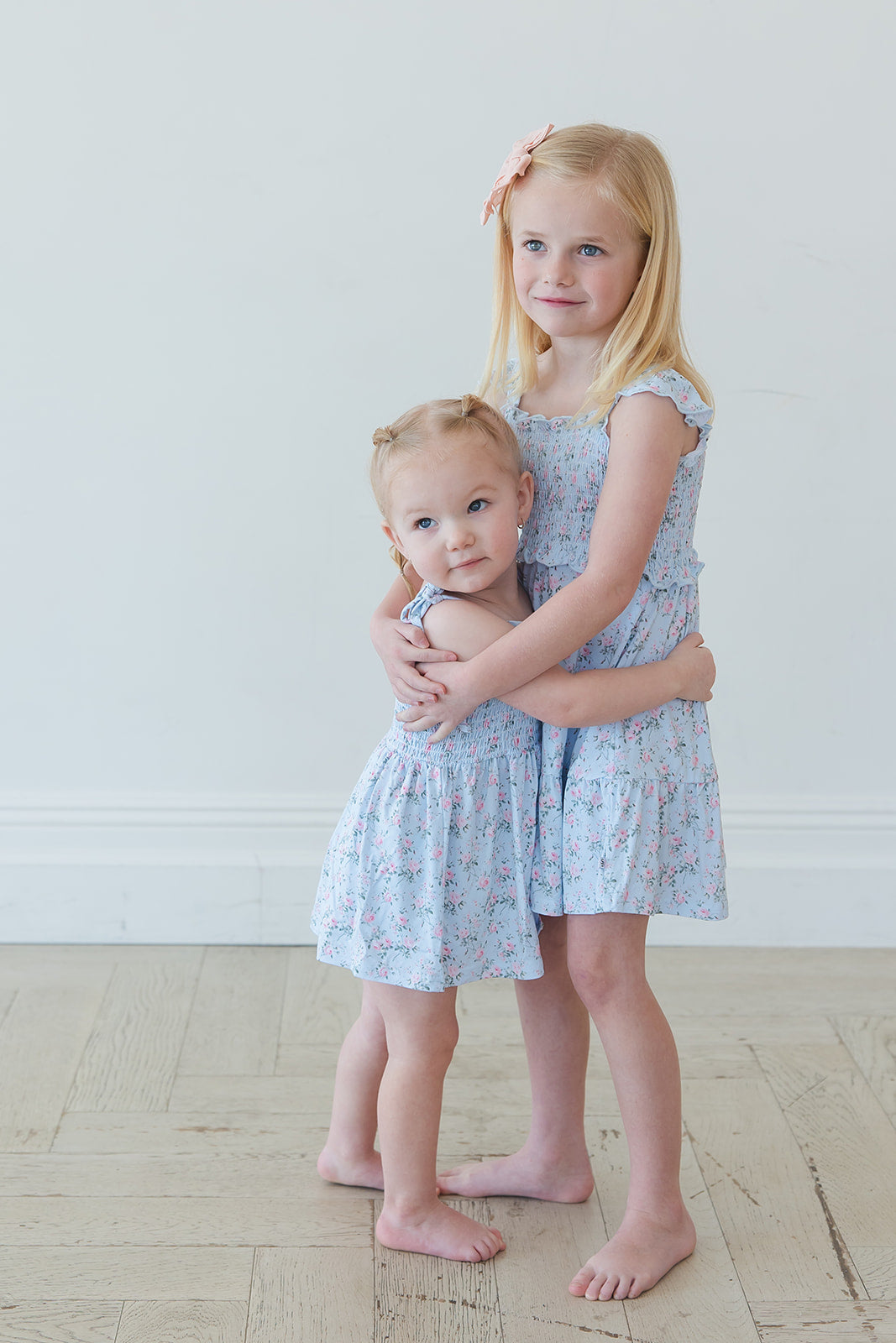 Eloise - Smocked Dress Blush Lotus