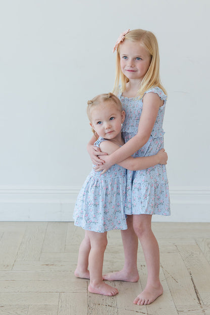 Eloise - Smocked Dress Blush Lotus