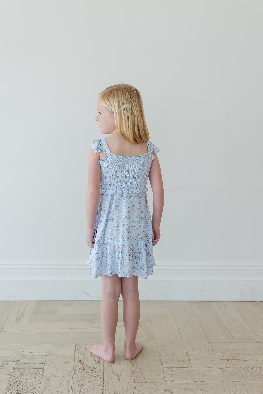 Eloise - Smocked Dress Blush Lotus