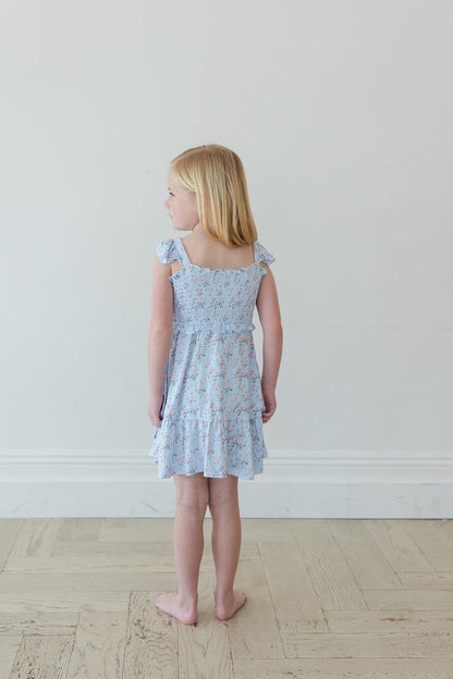 Eloise - Smocked Dress Blush Lotus