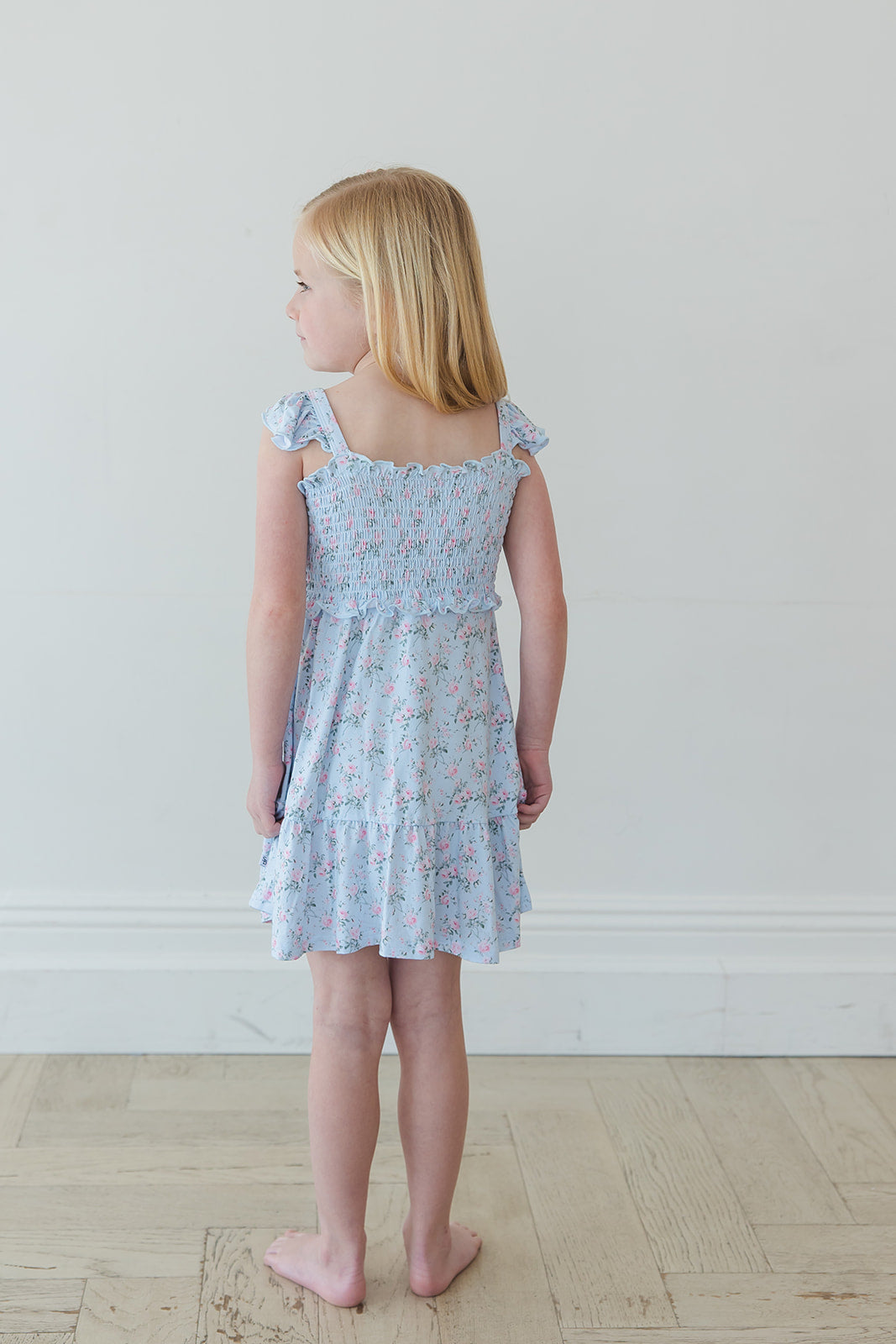 Eloise - Smocked Dress Blush Lotus